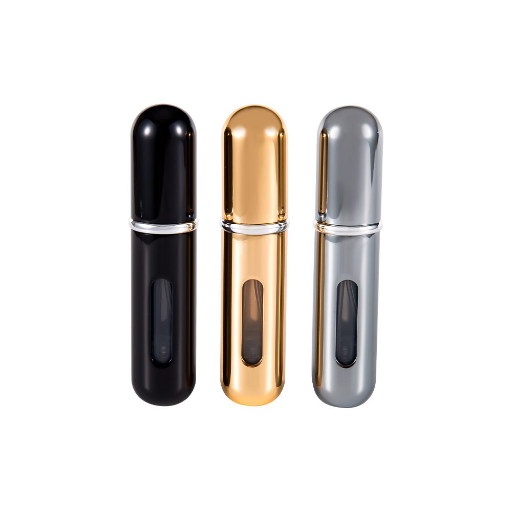 5ML ronde bodem navulparfumfles aluminium aanpasbare kleur en logo