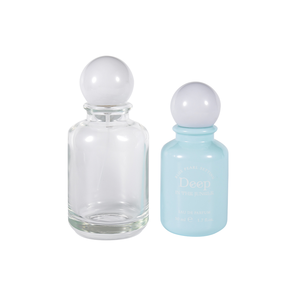 GC4818-WJ2537 50ML Macaron kleurenparfumfles met bolvormige parfumdop
