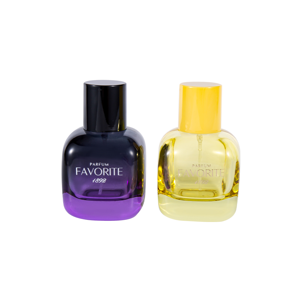 GC4869-WJ2531 Decoratieve glazen parfumfles van 50 ml met PP-dop, serie met meerdere capaciteiten