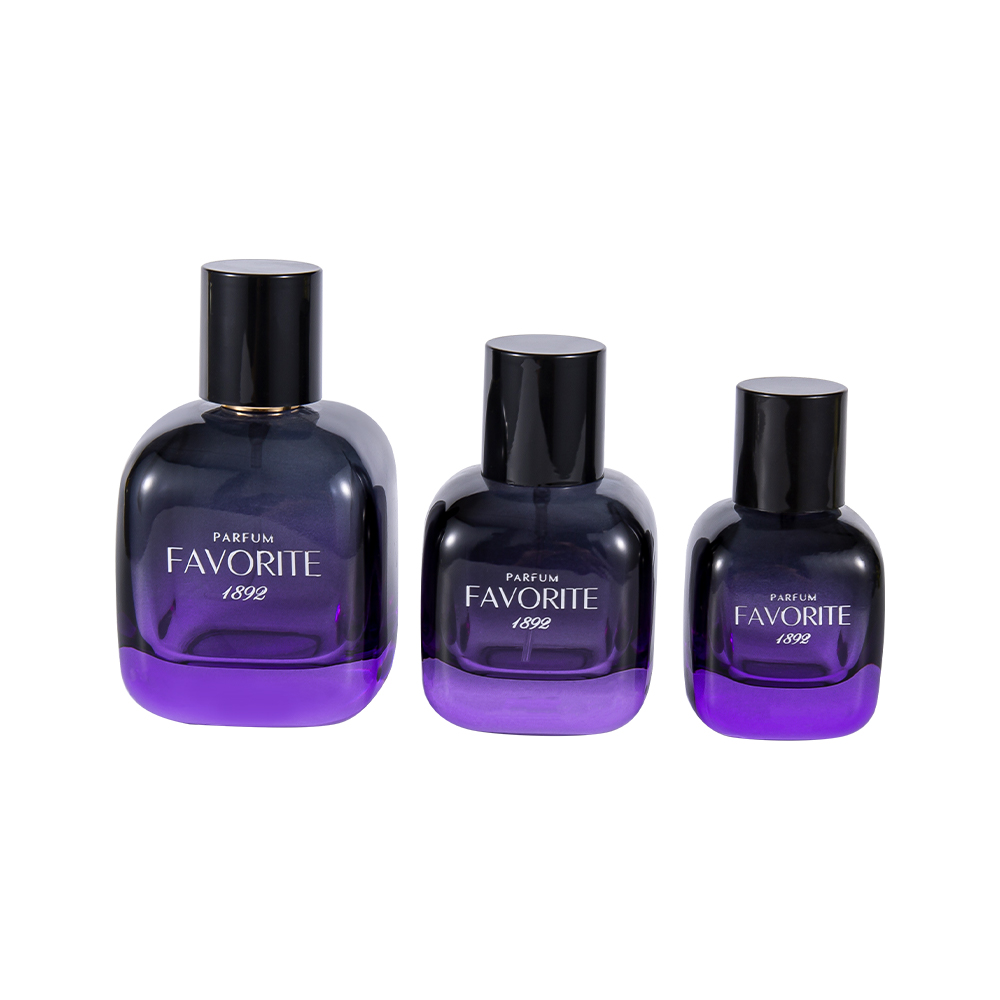 GC4868-WJ2445 Decoratieve glazen parfumfles van 30 ml met PP-dop, serie met meerdere capaciteiten