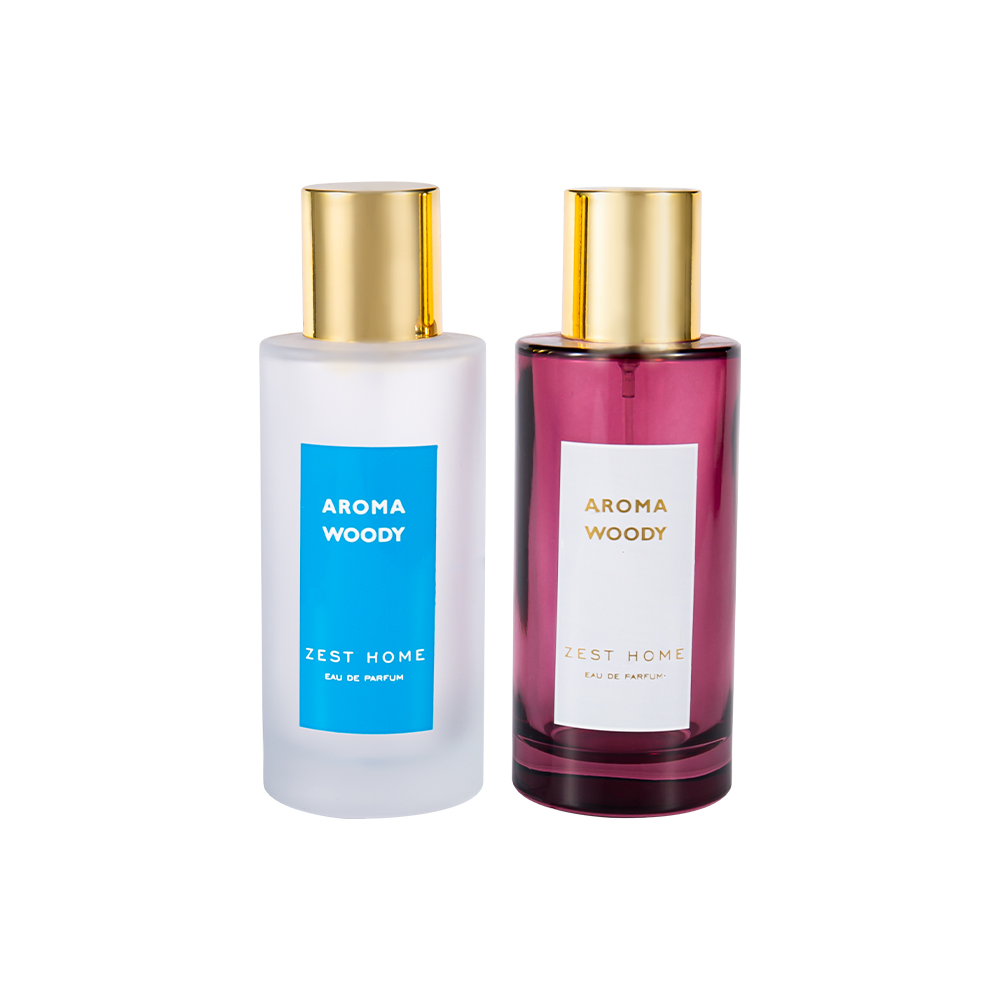 GC3989-WJ2388 100ML groothandel klassieke matte parfumfles luxe gouden top